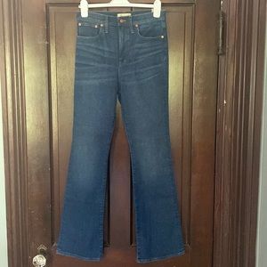 Madewell skinny flare jeans